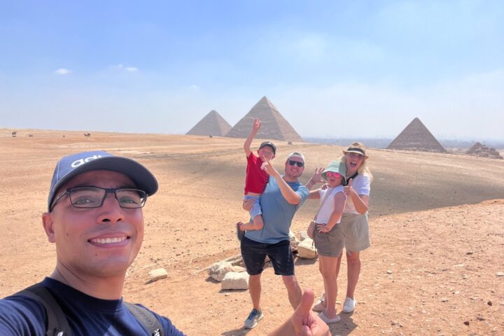 Giza Pyramids Panoramic view, Giza Pyramids Private Tour