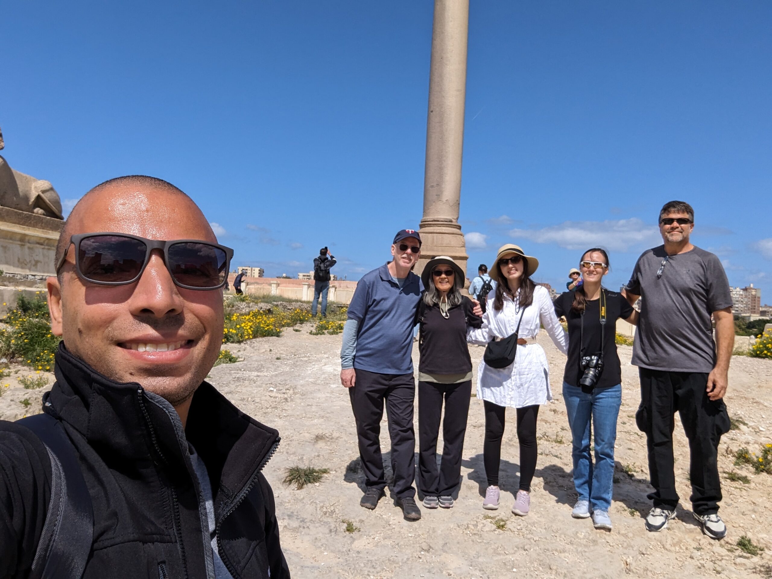 Pompey Pillar , Alexandria Full Day tour From Cairo.