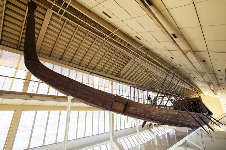 Khufu Boat, Located now at The GEM