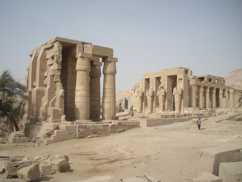 The Ramesseum Temple The Ramesseum Temple
