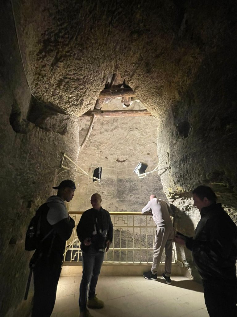 Inside the Step Pyramid of Djoser