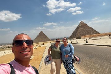 Giza Plateau Epic View.