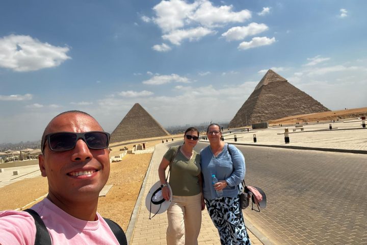 Giza Plateau Epic View.